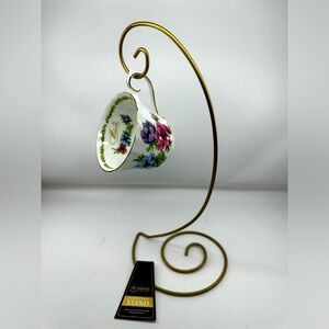 Tripar Harp Gold Metal Ornament Stand, 9 3/4" Tall